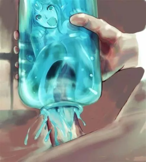 New product, Pleasure slime in a bottle.