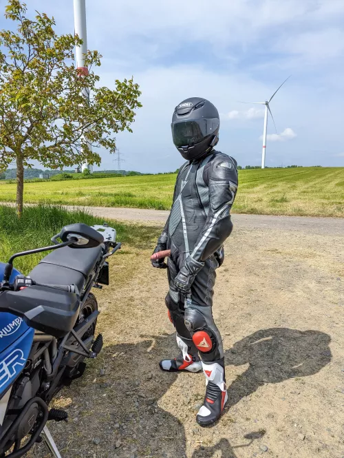 Out for a motorcycle ride 😉