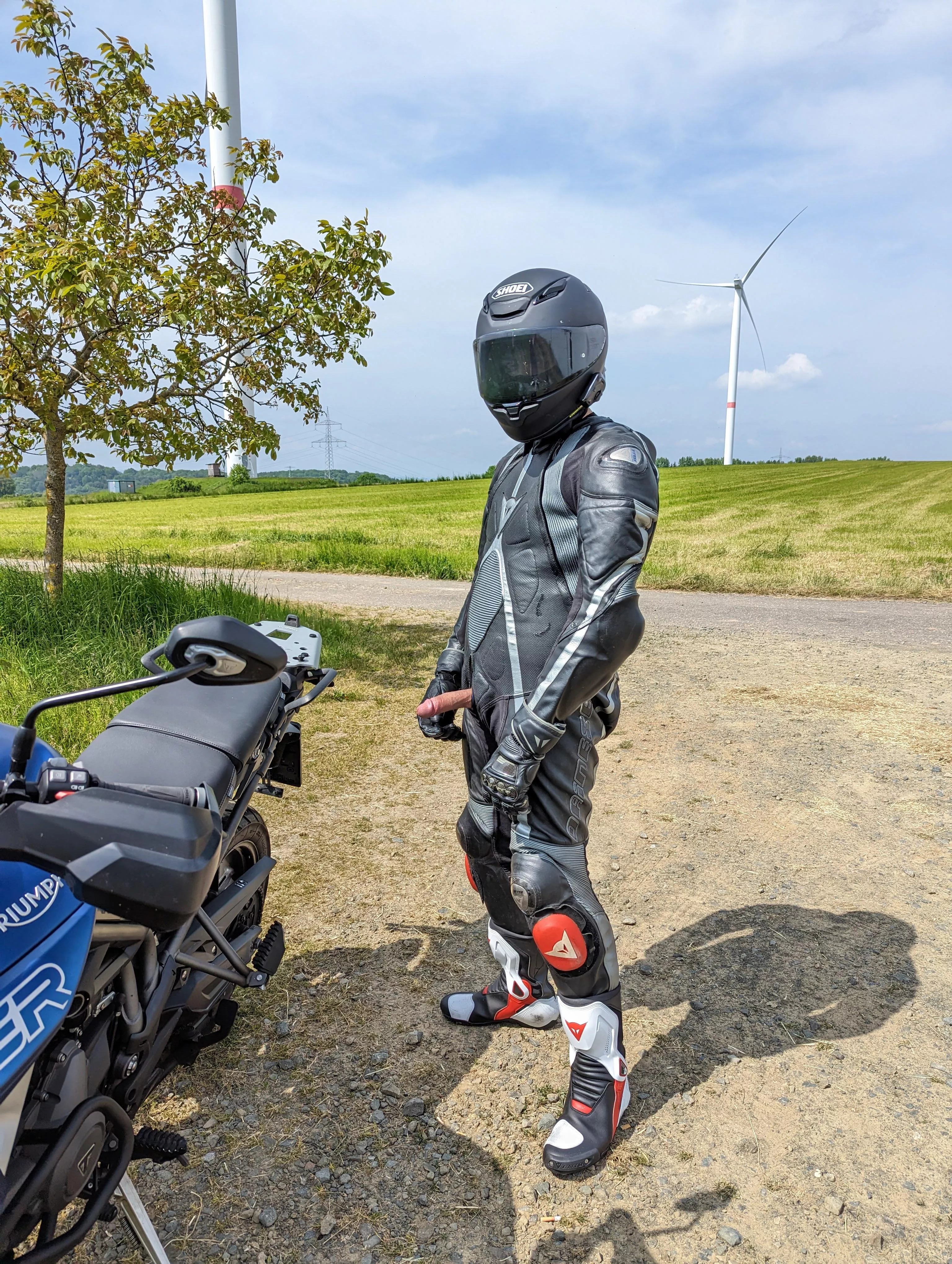 Out for a motorcycle ride 😉