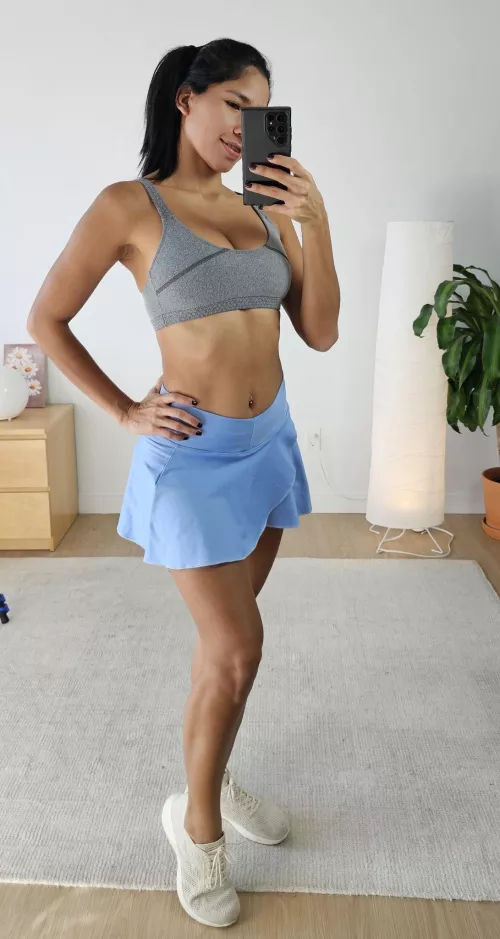 Perfect outfit for tennis