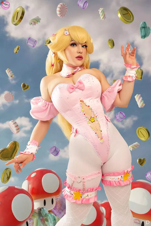Princess Peach by ZoeVolf