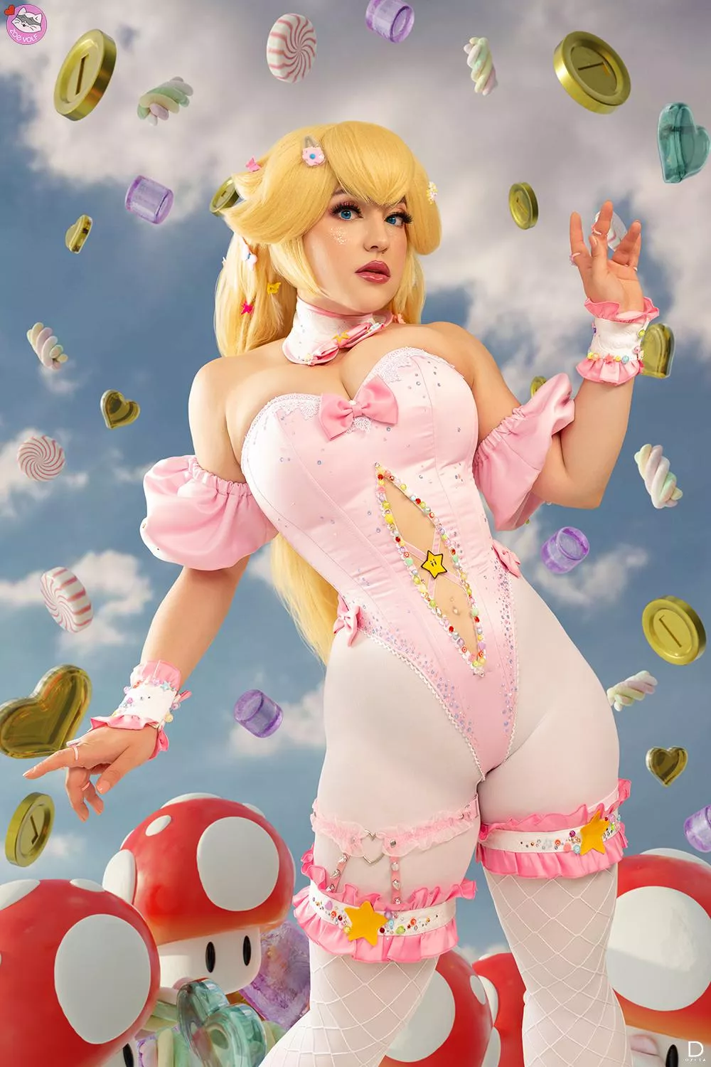 Princess Peach by ZoeVolf