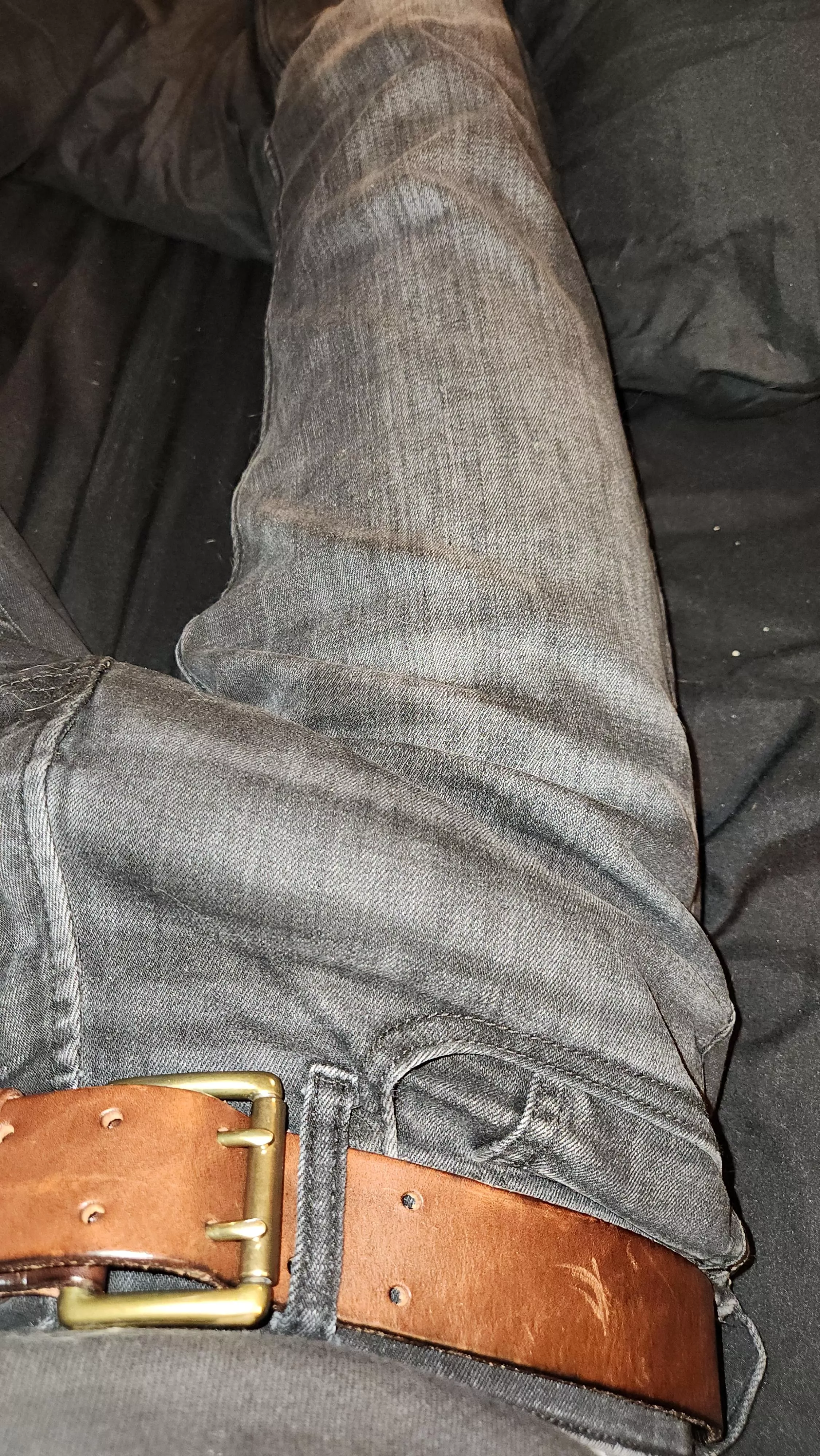 Showing through my jeans