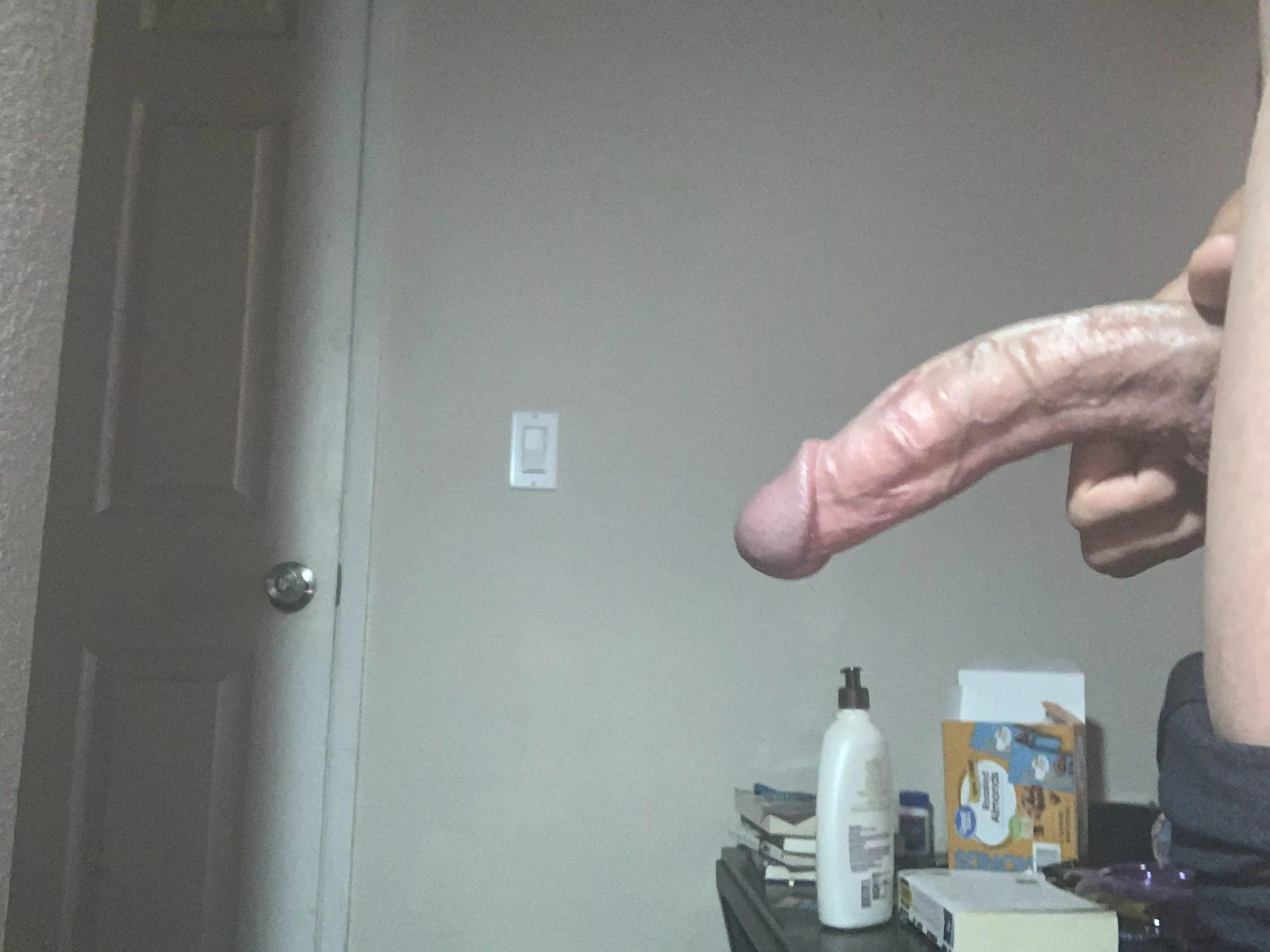 So heavy I can barely keep it up 😅