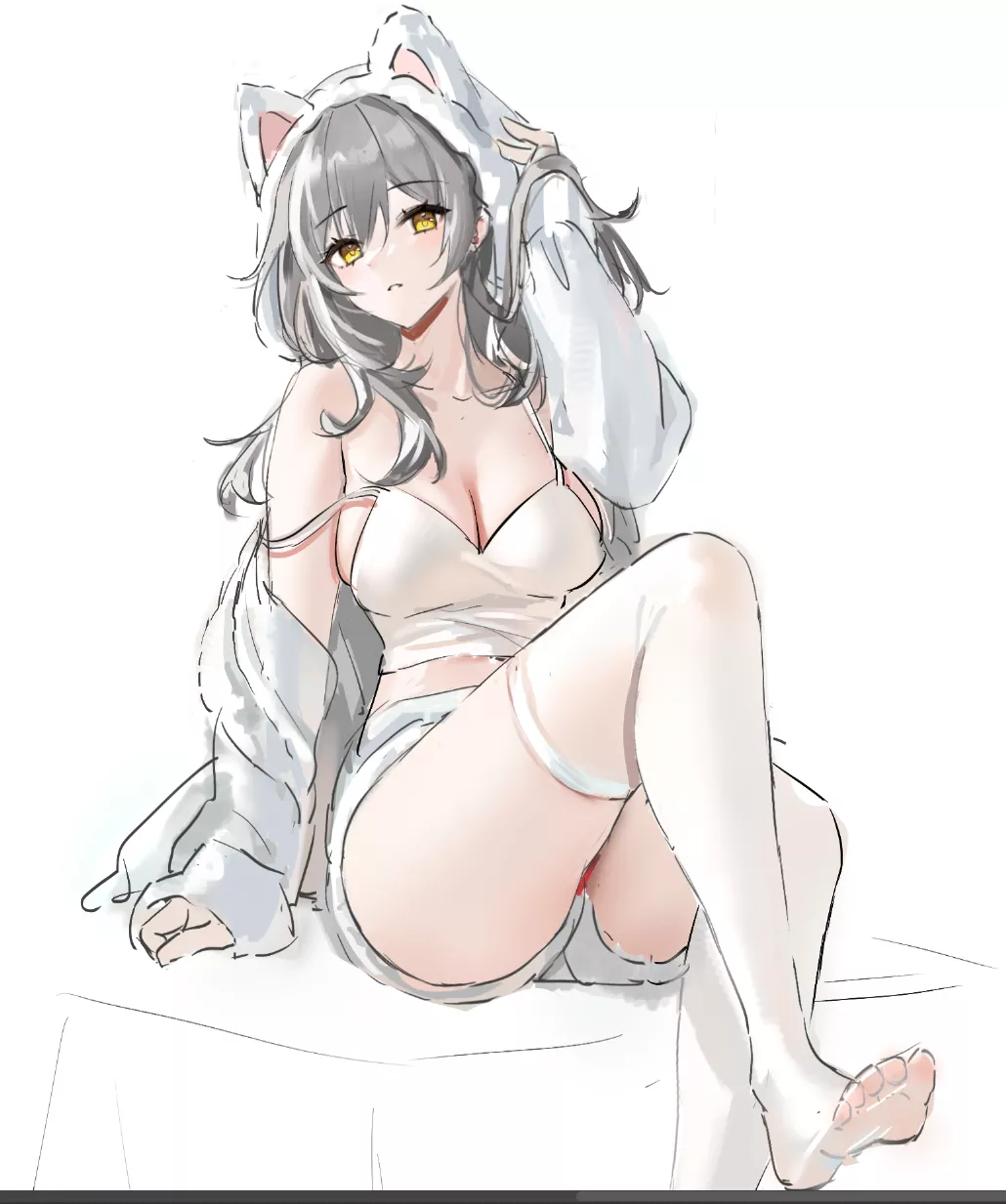 Stelle in White [Honkai Star Rail]