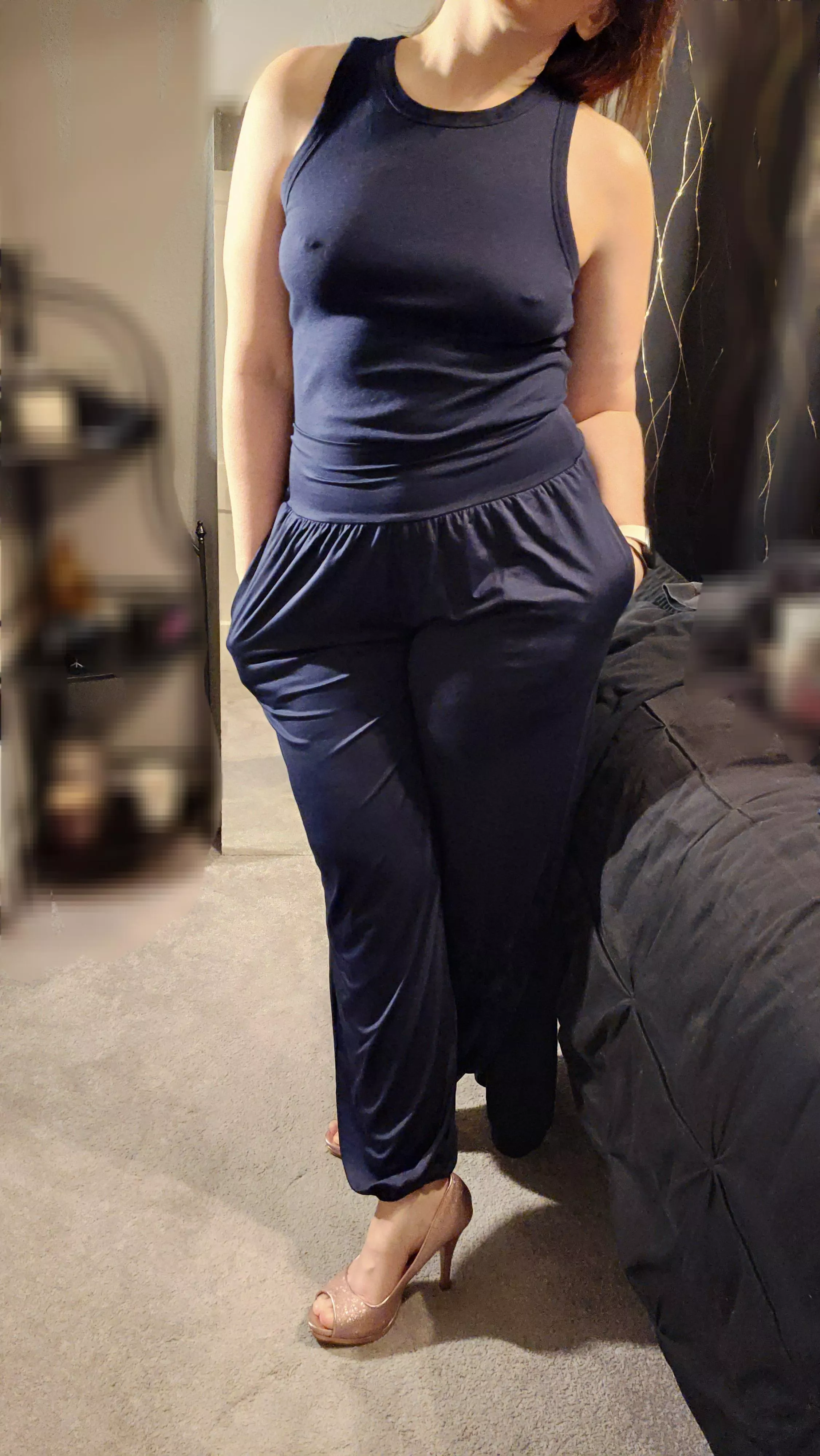 Surprised at how well they show in this dark tank