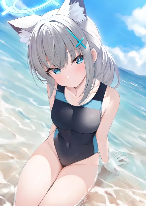 Swimsuit Shiroko