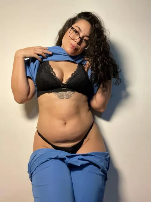 there's always a good surprise behind the scrubs 💉🩺