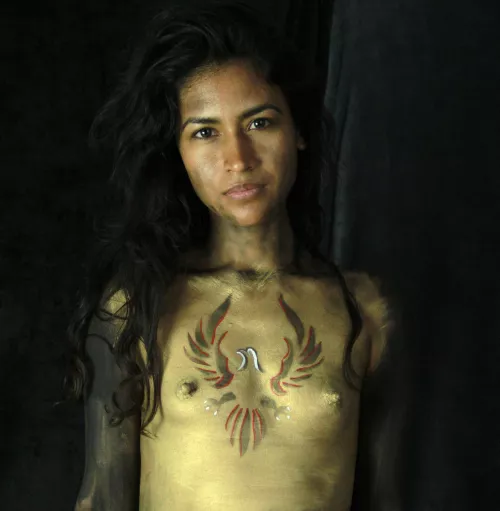 This was a tough one , most of my bodypaint work encompasses mental health