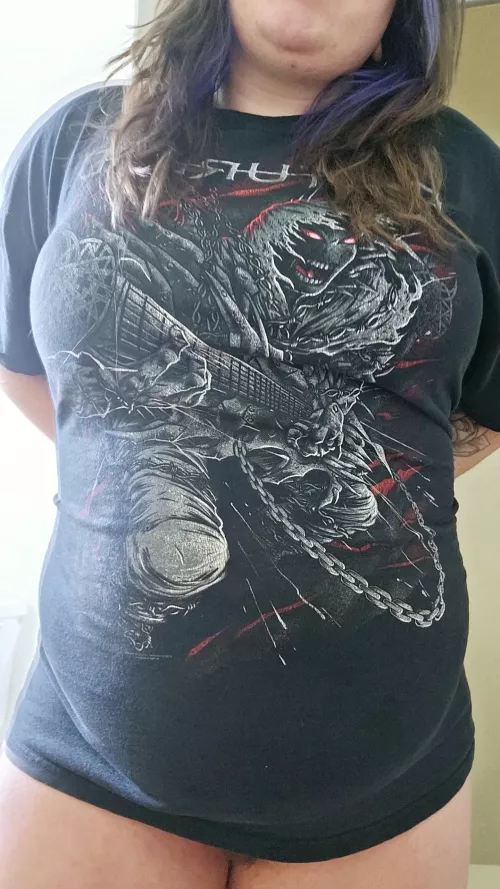 Too hot even in a t shirt