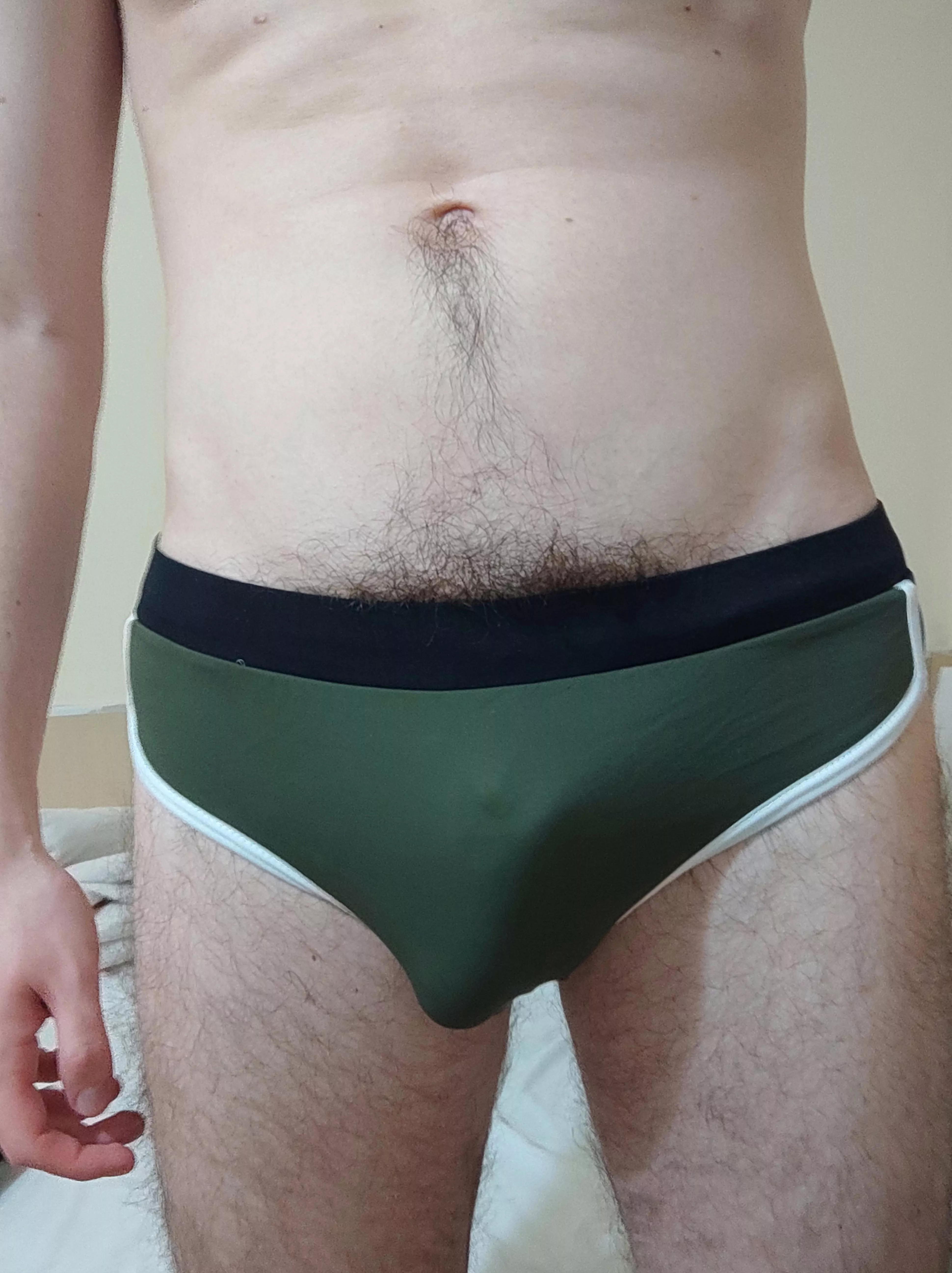 What would you think if you saw me in the swimming pool?