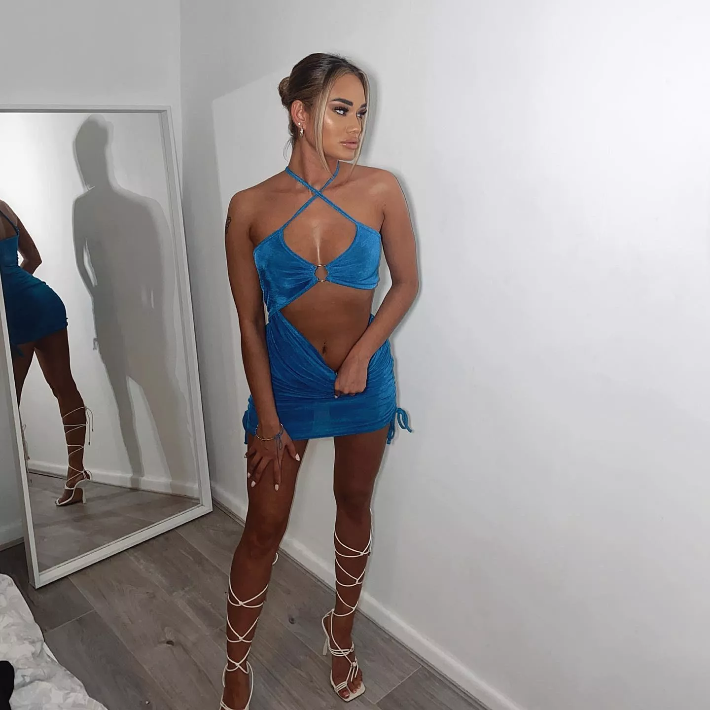 Wore this dress for your easier access