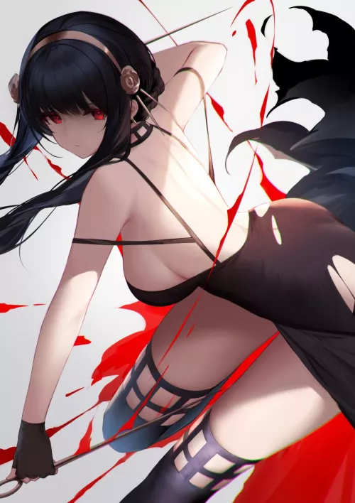 yor looking hot and badass