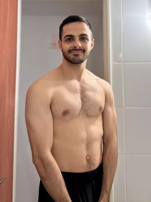 after 5 months of working out :)