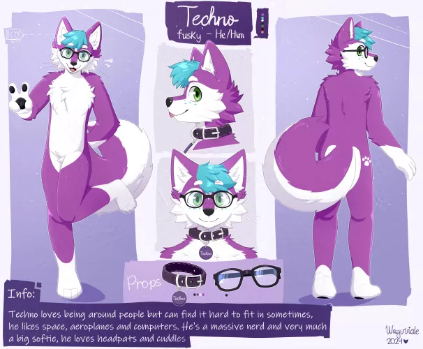 Another ref sheet, for an anonymous on telegram!