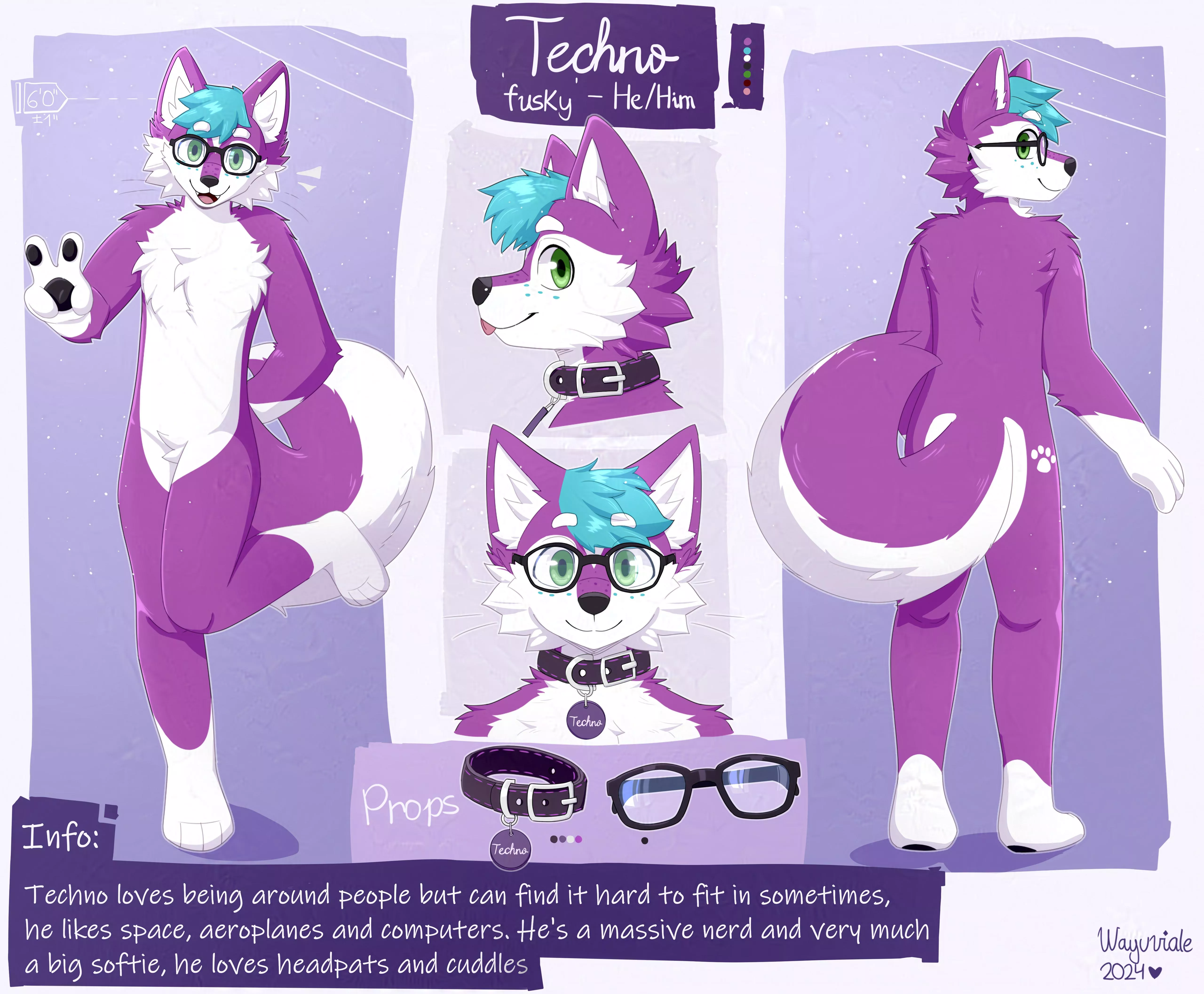 Another ref sheet, for an anonymous on telegram!