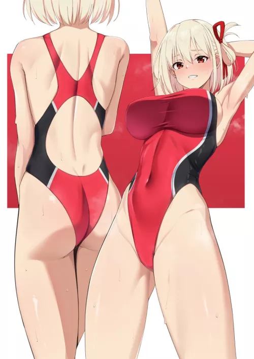 Chisato in Competition Swimsuit
