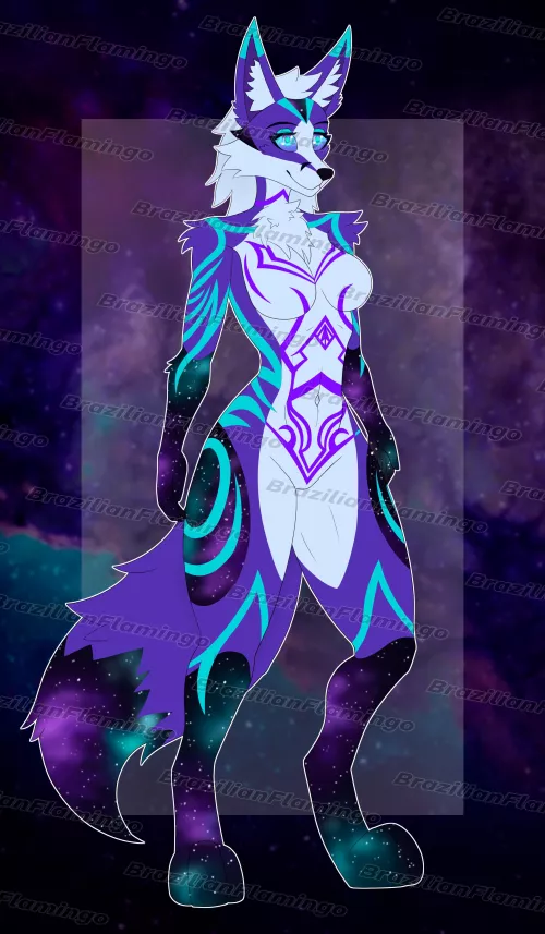 Cosmic fox adopt open! 30$