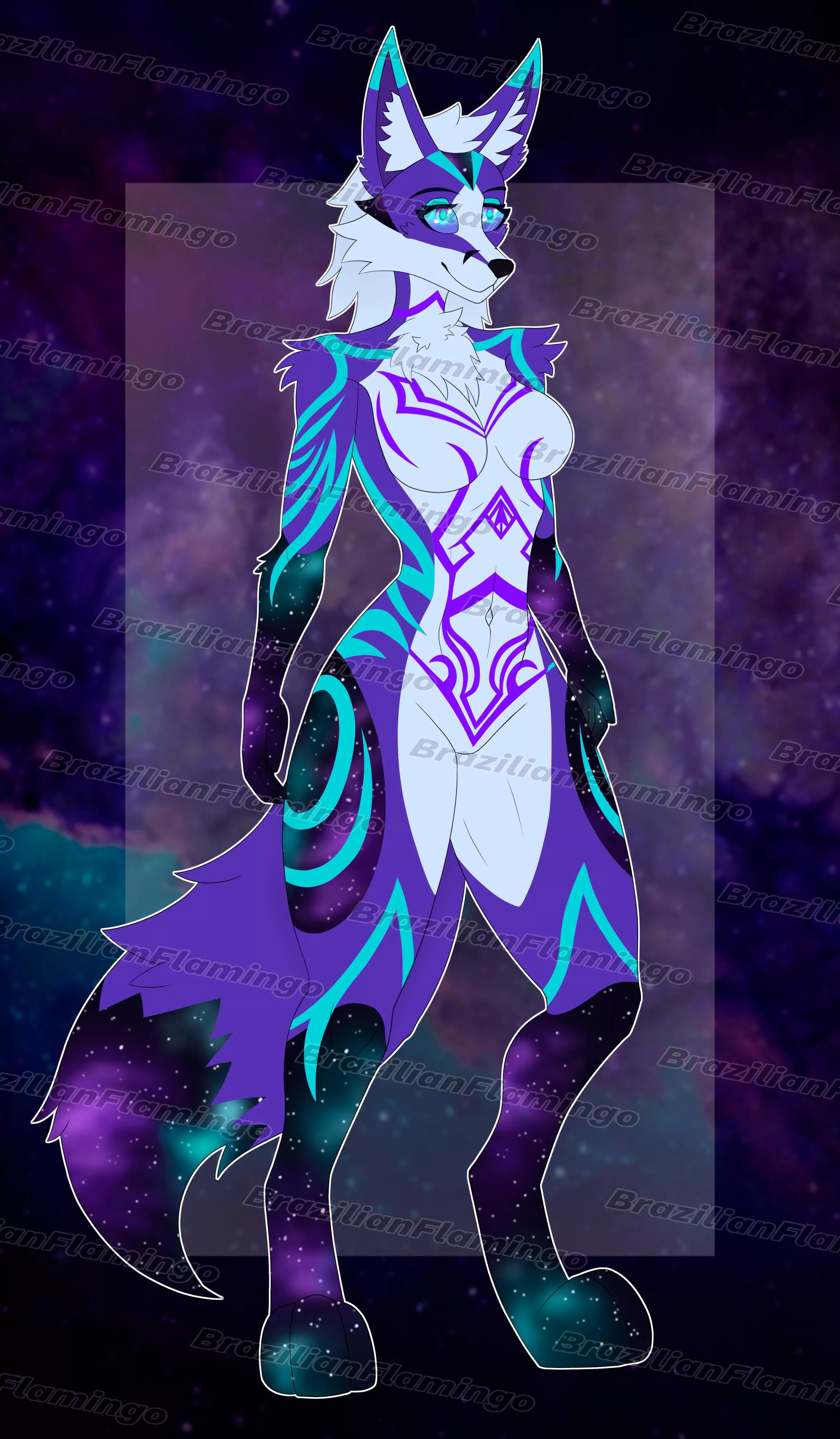 Cosmic fox adopt open! 30$
