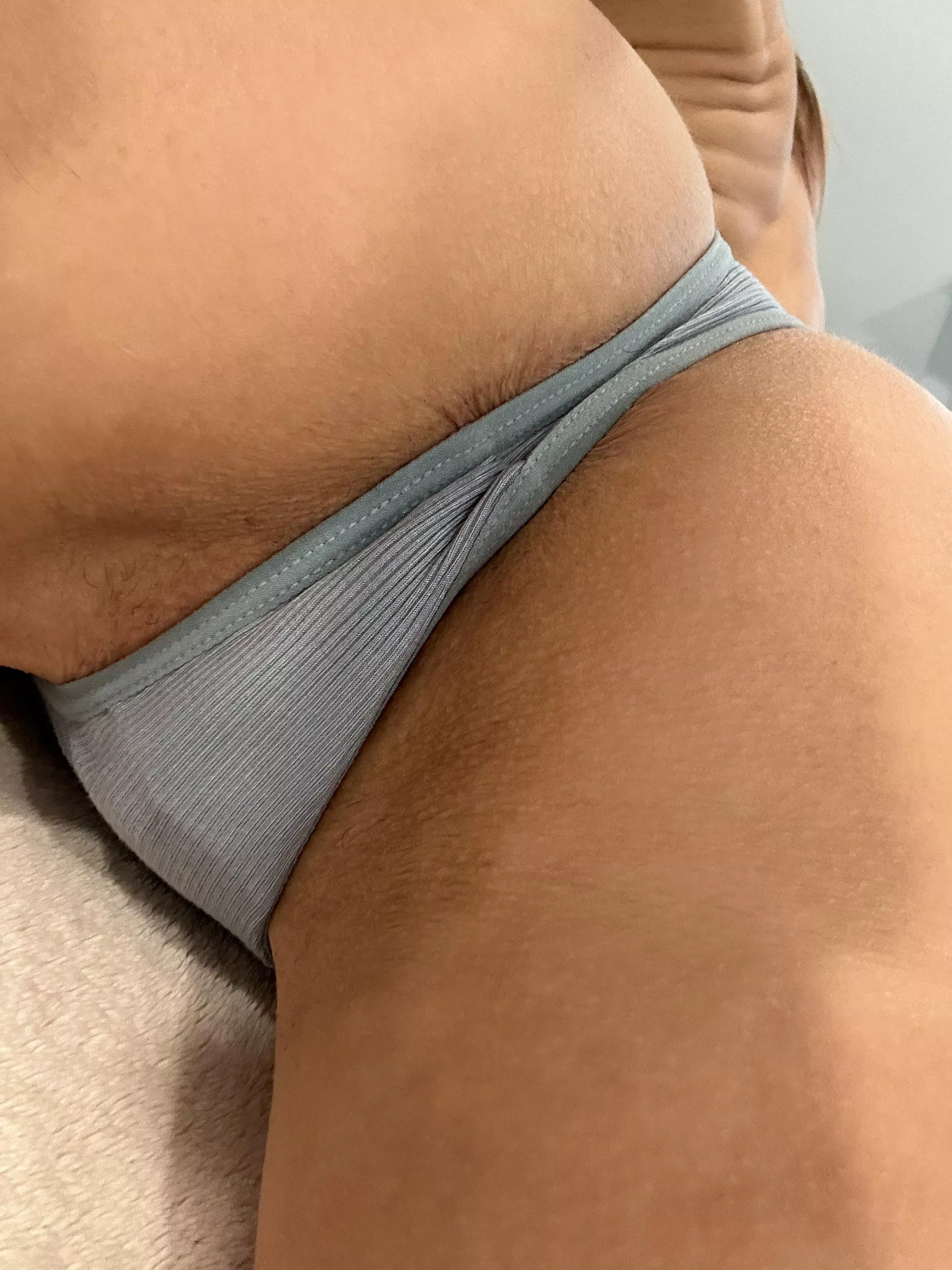 Cotton panties always hold the flavors the best