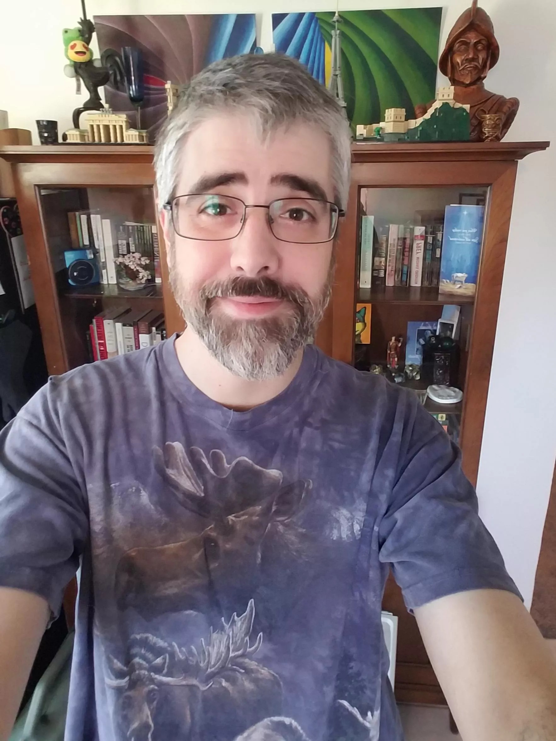 First post! Wanted to commemorate my favorite old shirt before I finally retire it. Have a great weekend!