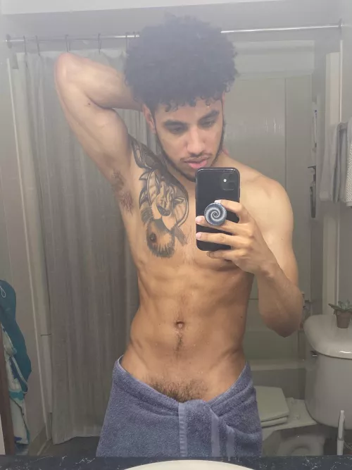 fresh out the shower