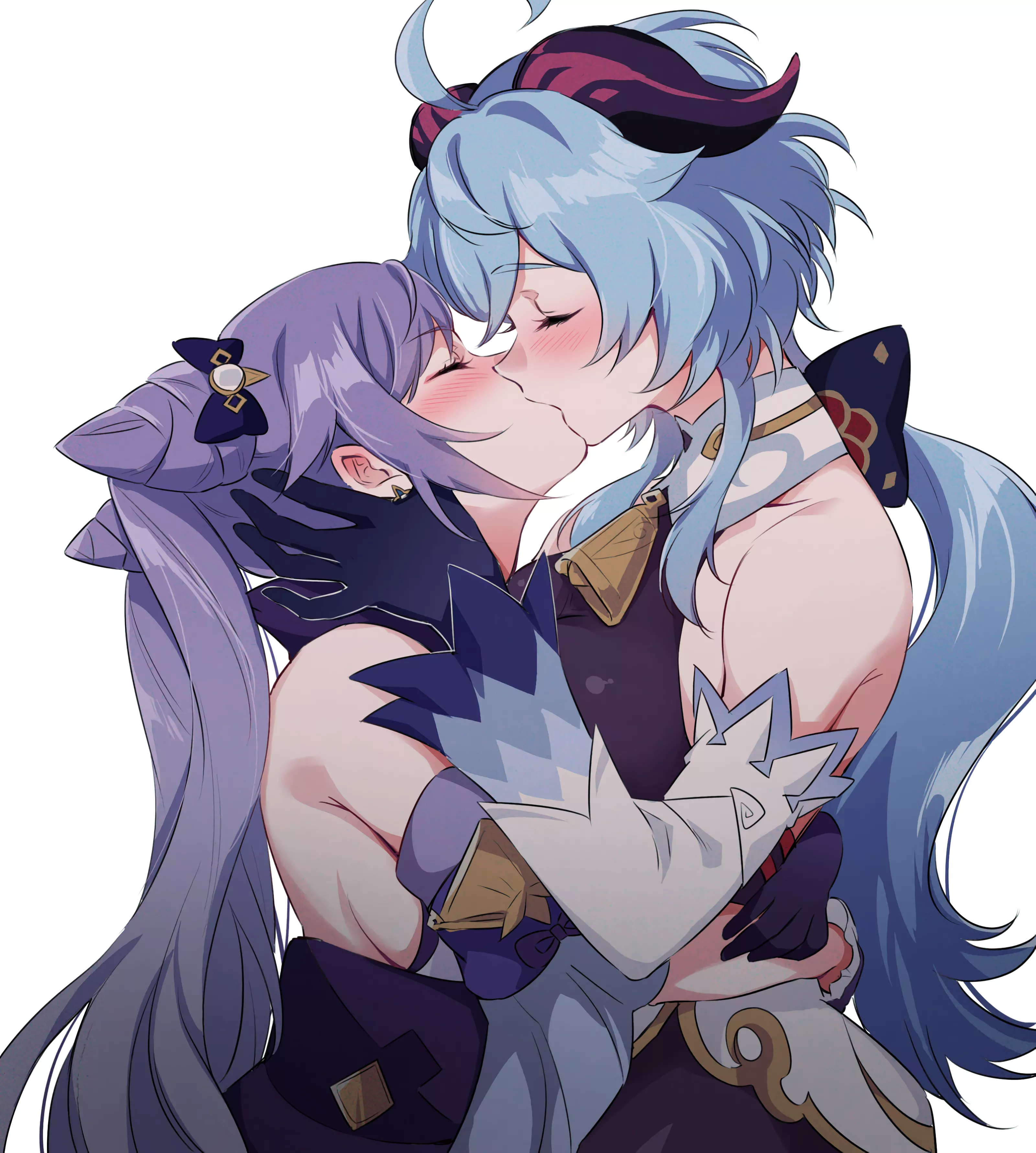 Ganqing kiss [Genshin Impact] (Negom)