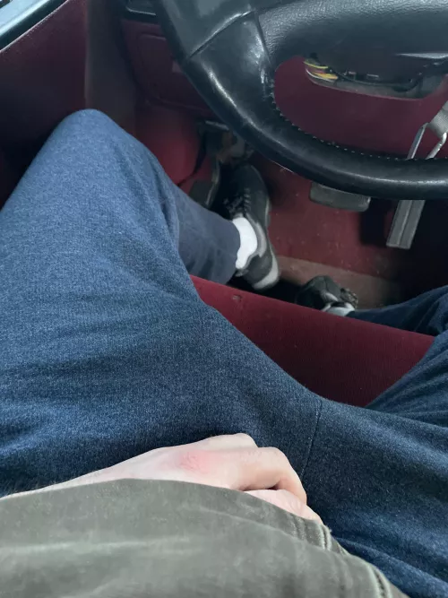 Hard to hide in sweats