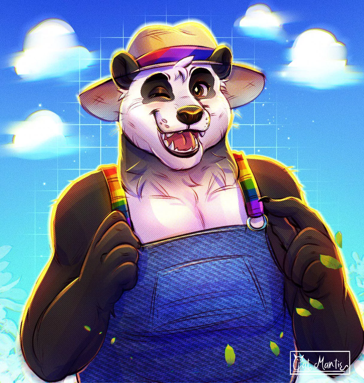 Here to send out soft panda hugs to you guys :3