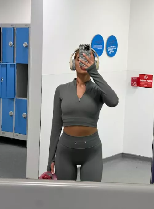 How's my gym outfit looking?