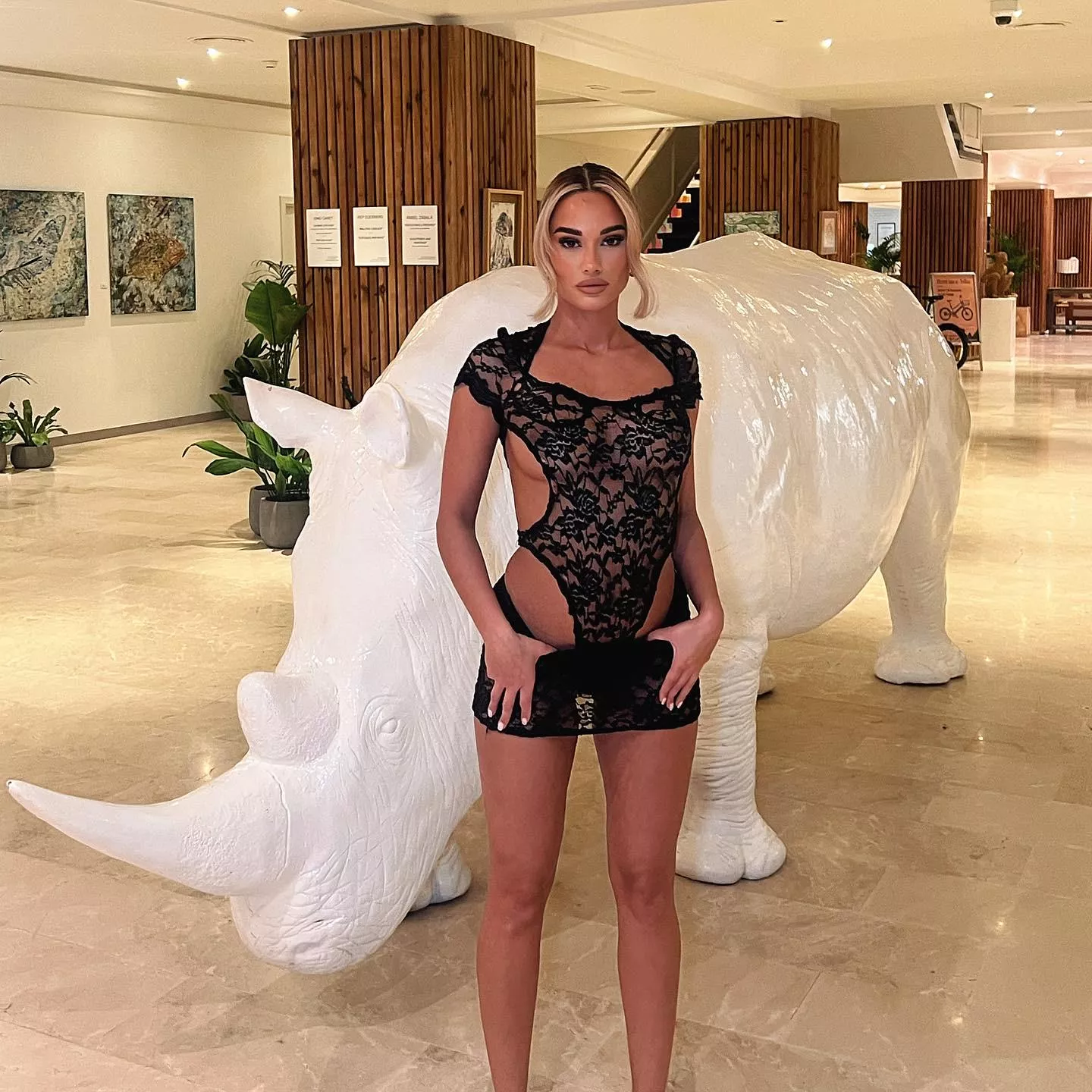 I just love how this dress hugs my body