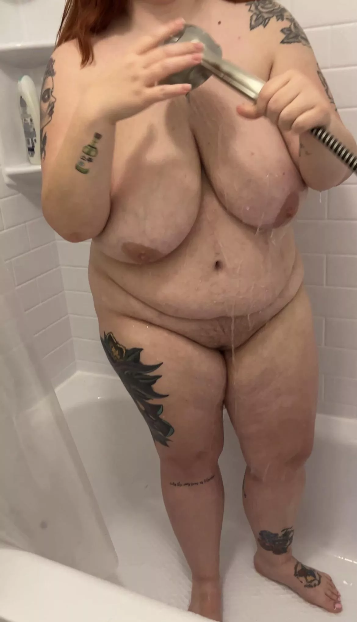 I love how the water drips off me