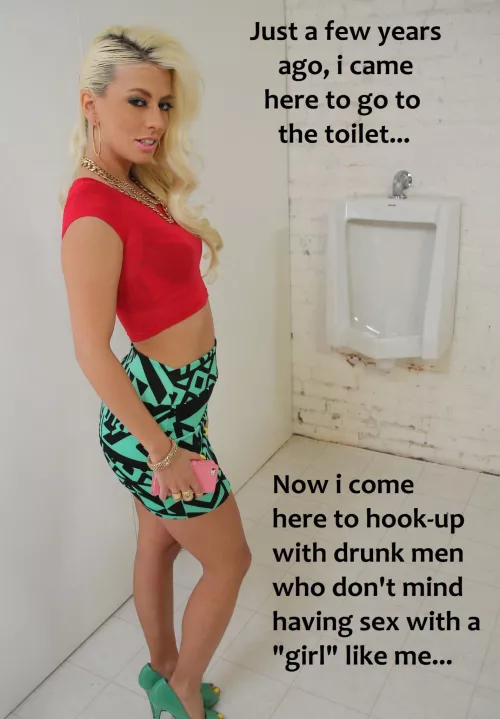 I still go to the Men's Room