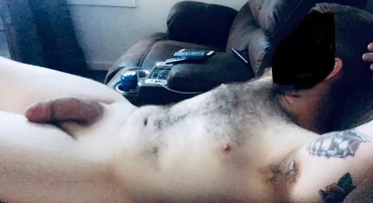 If you’re a guest in my house I’m watching tv naked