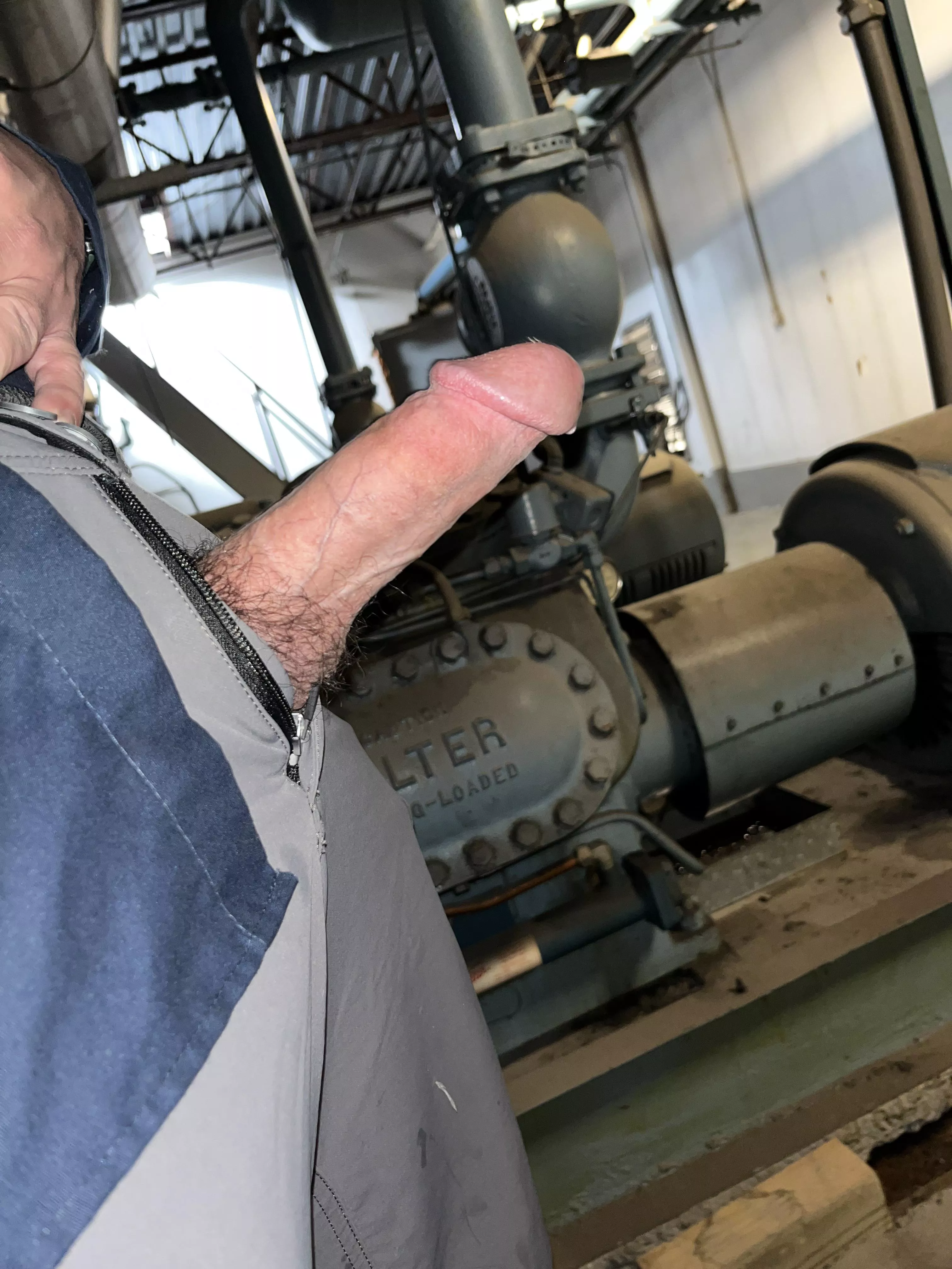 Industrial work can be hard