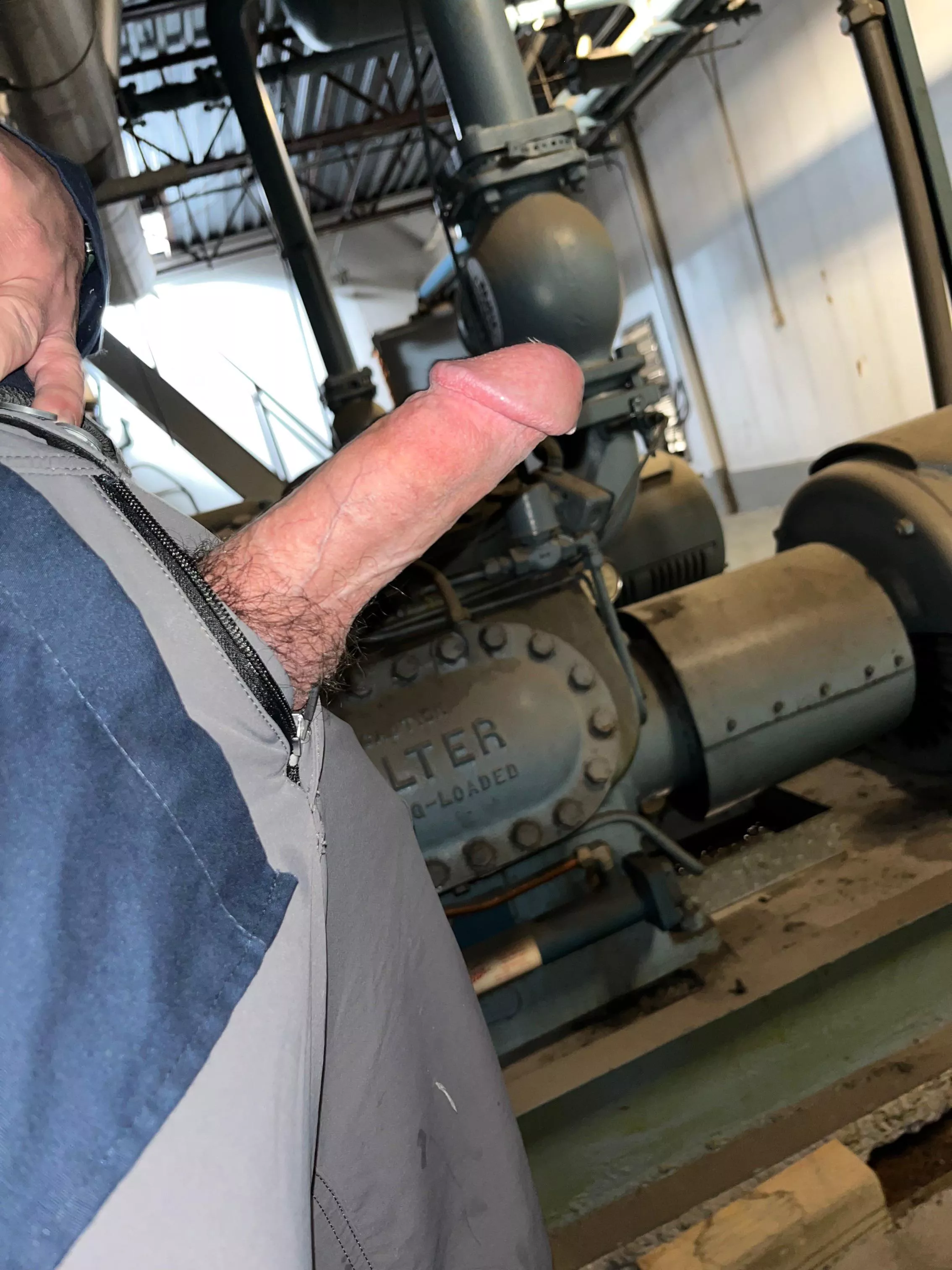 Industrial work can be hard