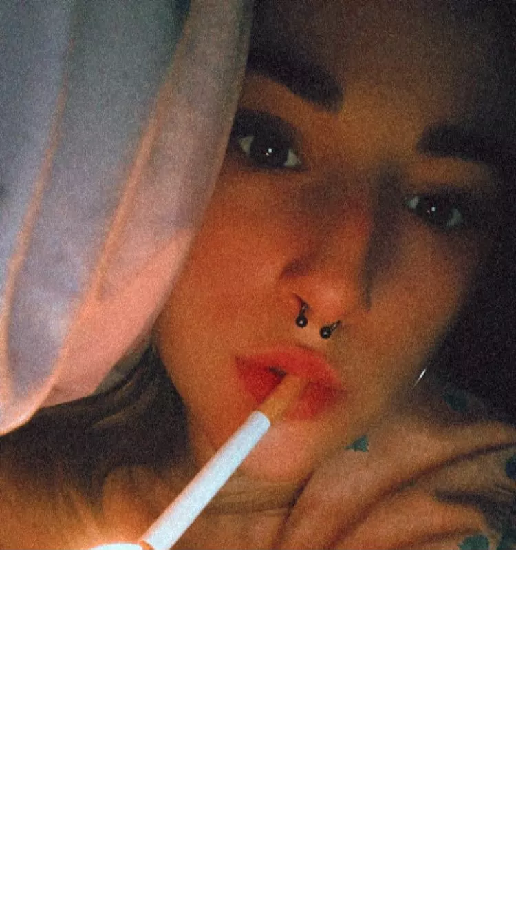 It was too cold to go out and smoke