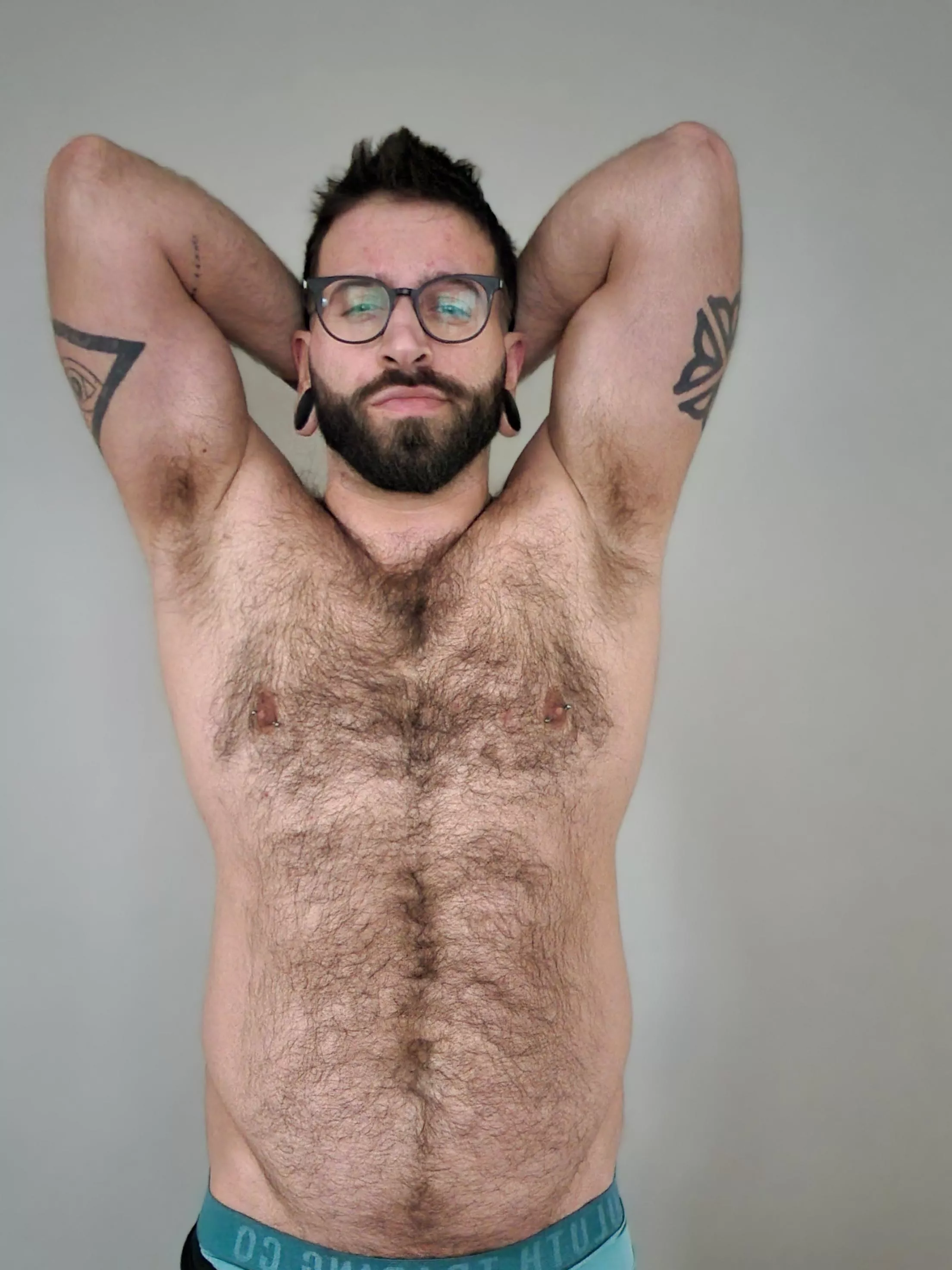 I've been getting more hairy as I get older. 😋