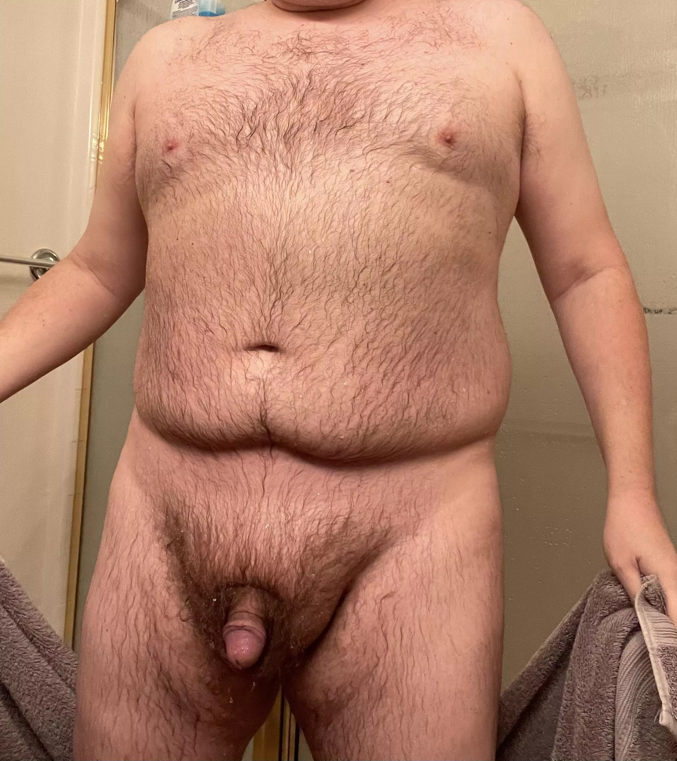 Just got out of the shower. Maybe you can join me next time.