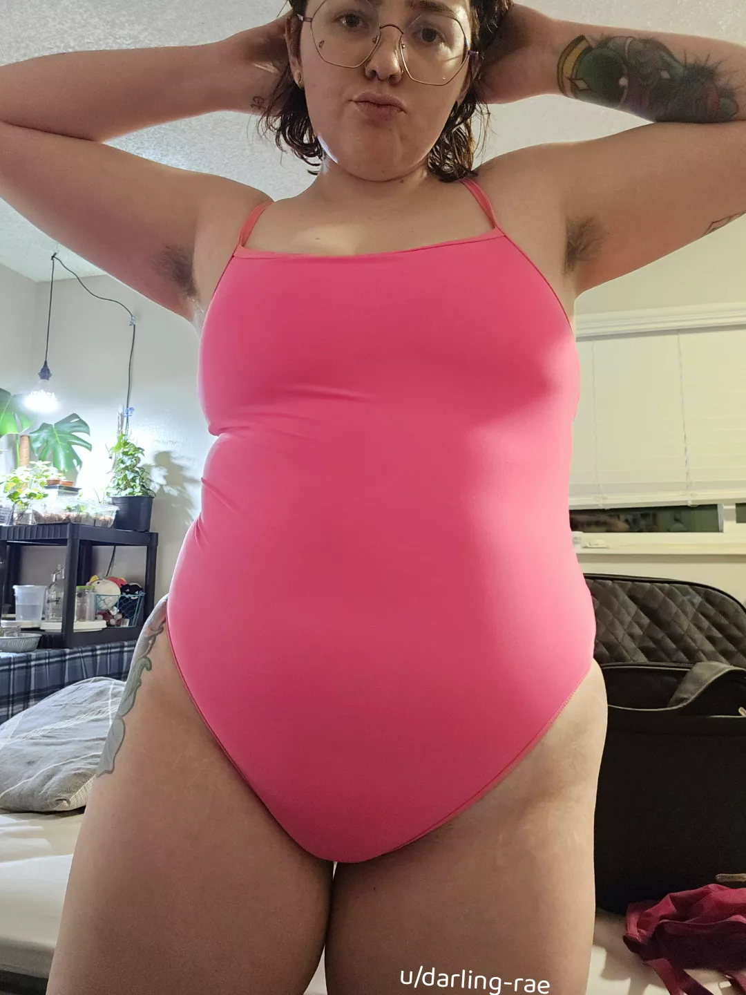 love showing off my pits in a swimsuit!