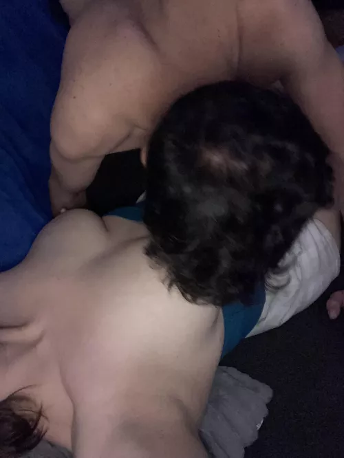 My goddess putting me to work