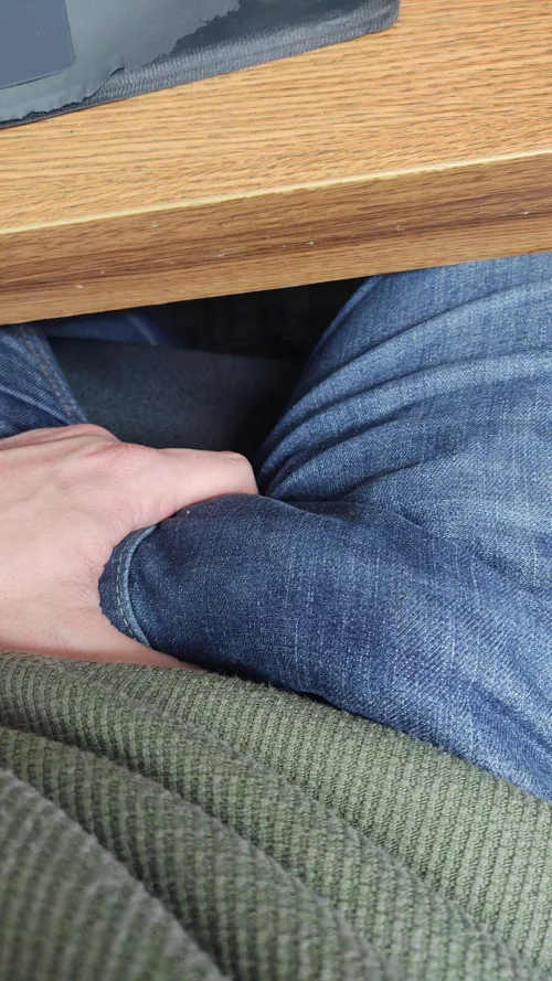 Need help, too horny at the office