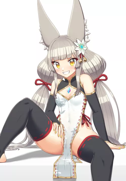 Nia gives a sexy tease