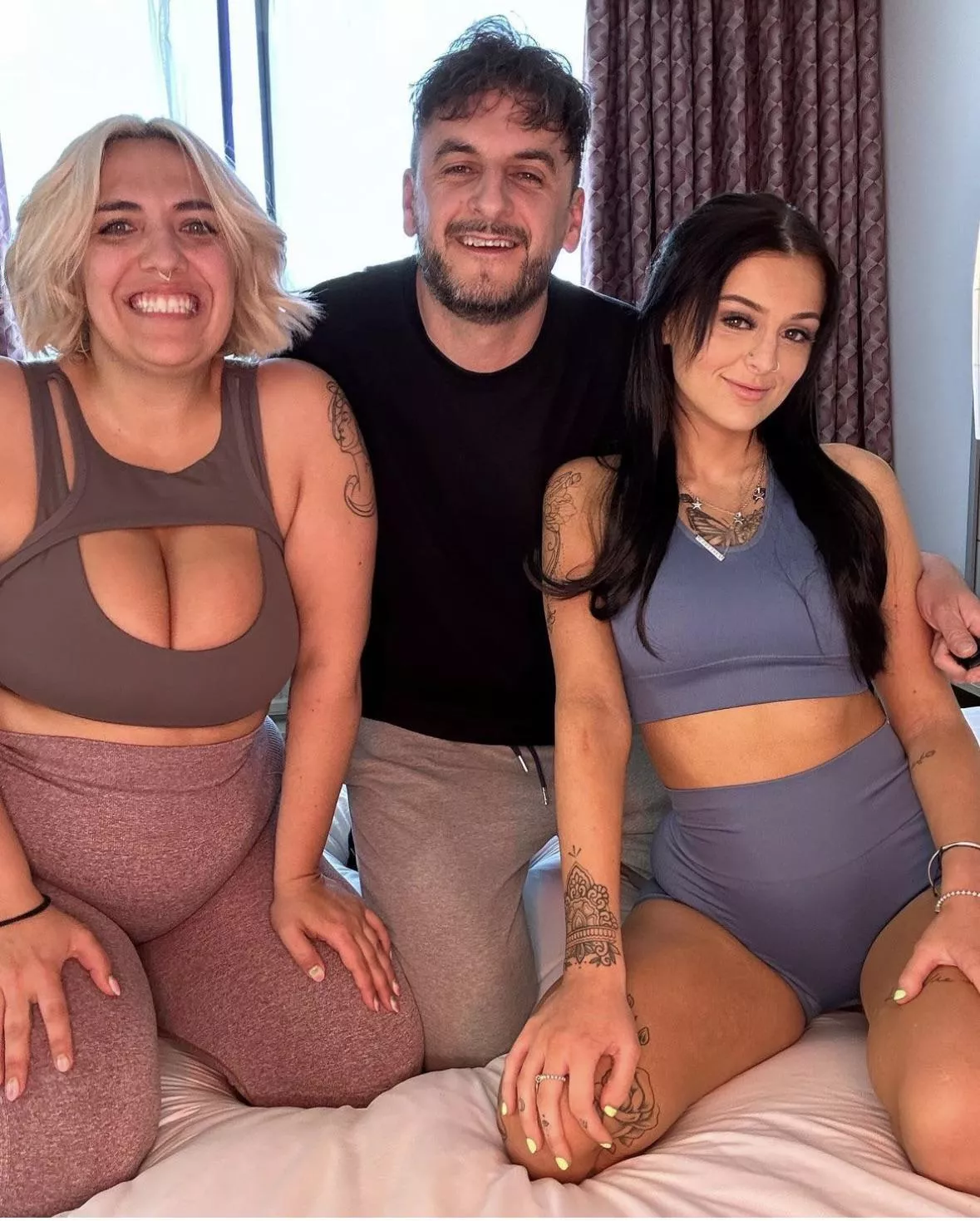 One very happy trio!