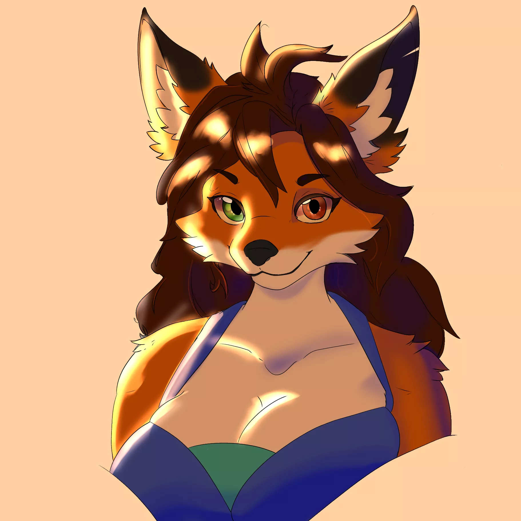 Pretty eyes (Art by me)