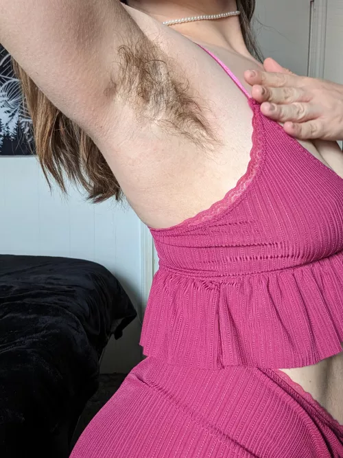 Proud of my hairy pits