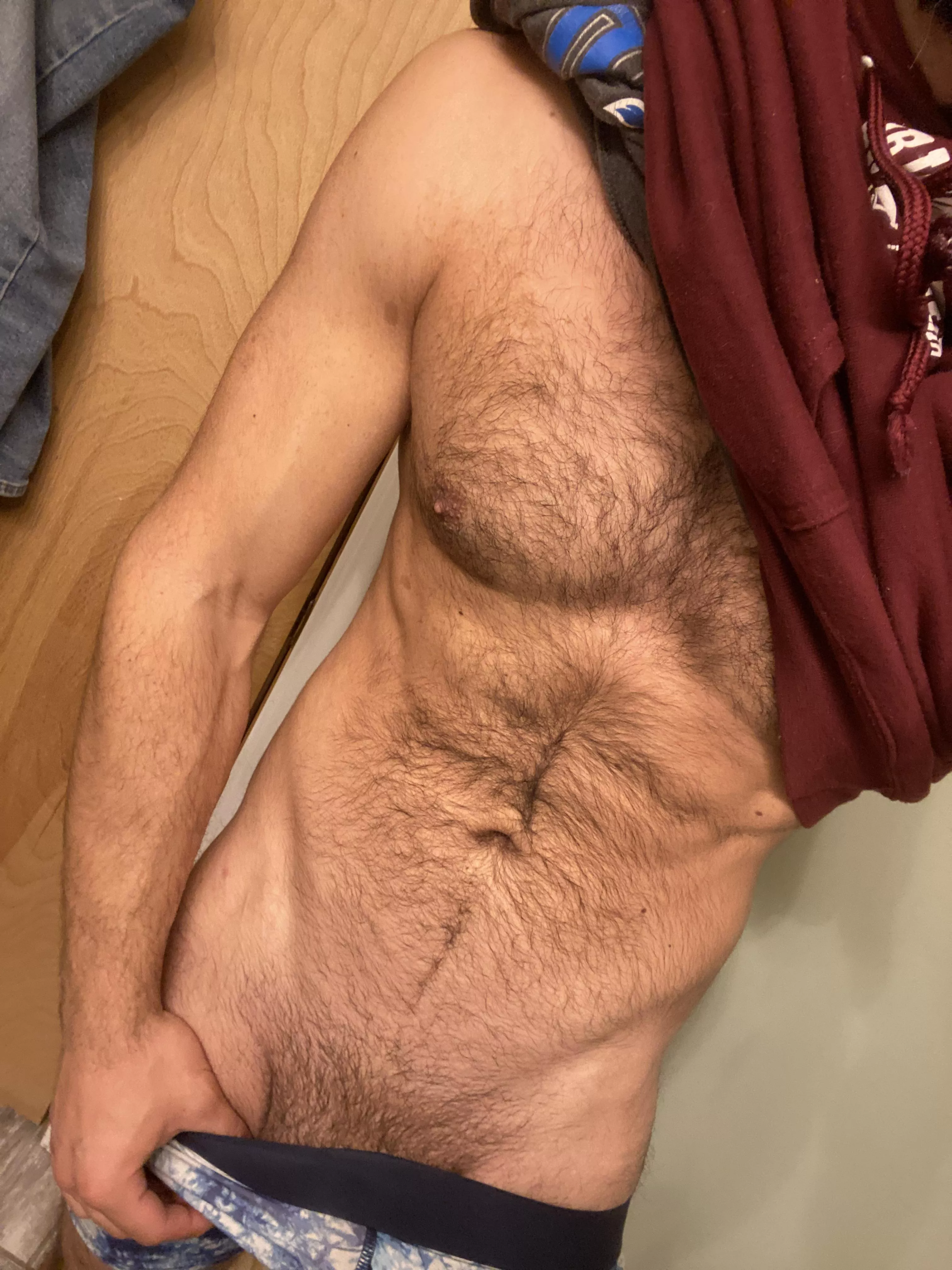 Should I slip into something a little more comfortable..[30]