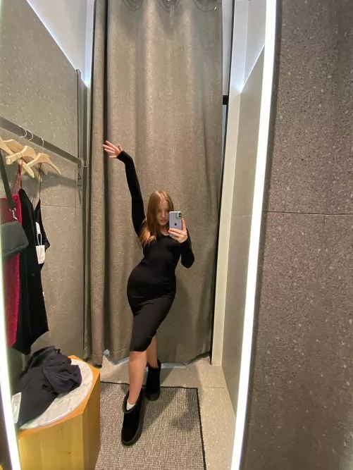 This dress has sunk into my soul, I will wear it to the party tomorrow