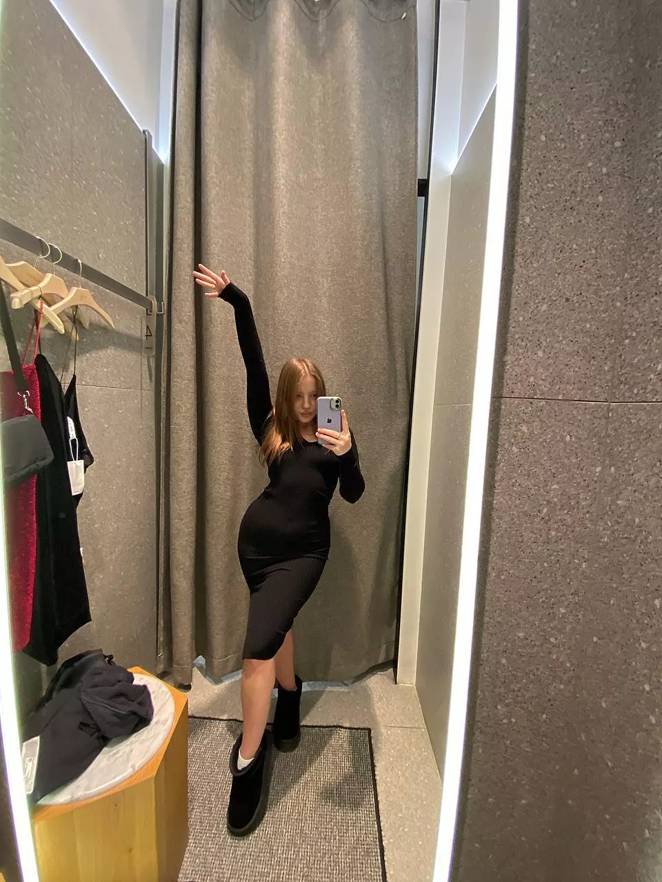 This dress has sunk into my soul, I will wear it to the party tomorrow