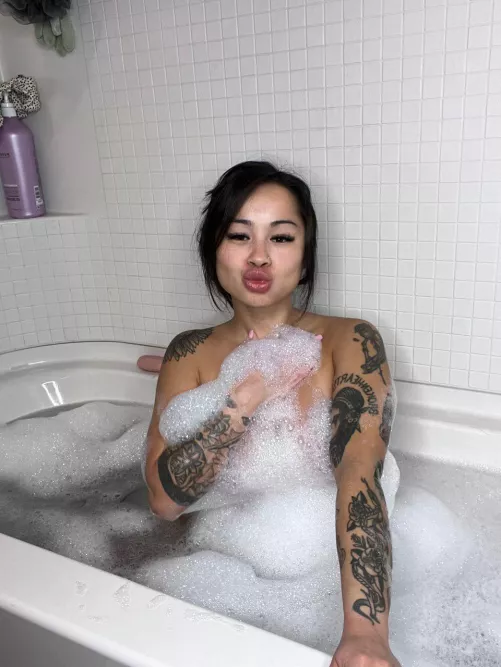 Wanna make bubbles with me?